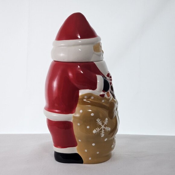 Temptations Christmas Santa Mug 24oz Gold bag holiday season gifts cocoa mocha - Picture 4 of 13